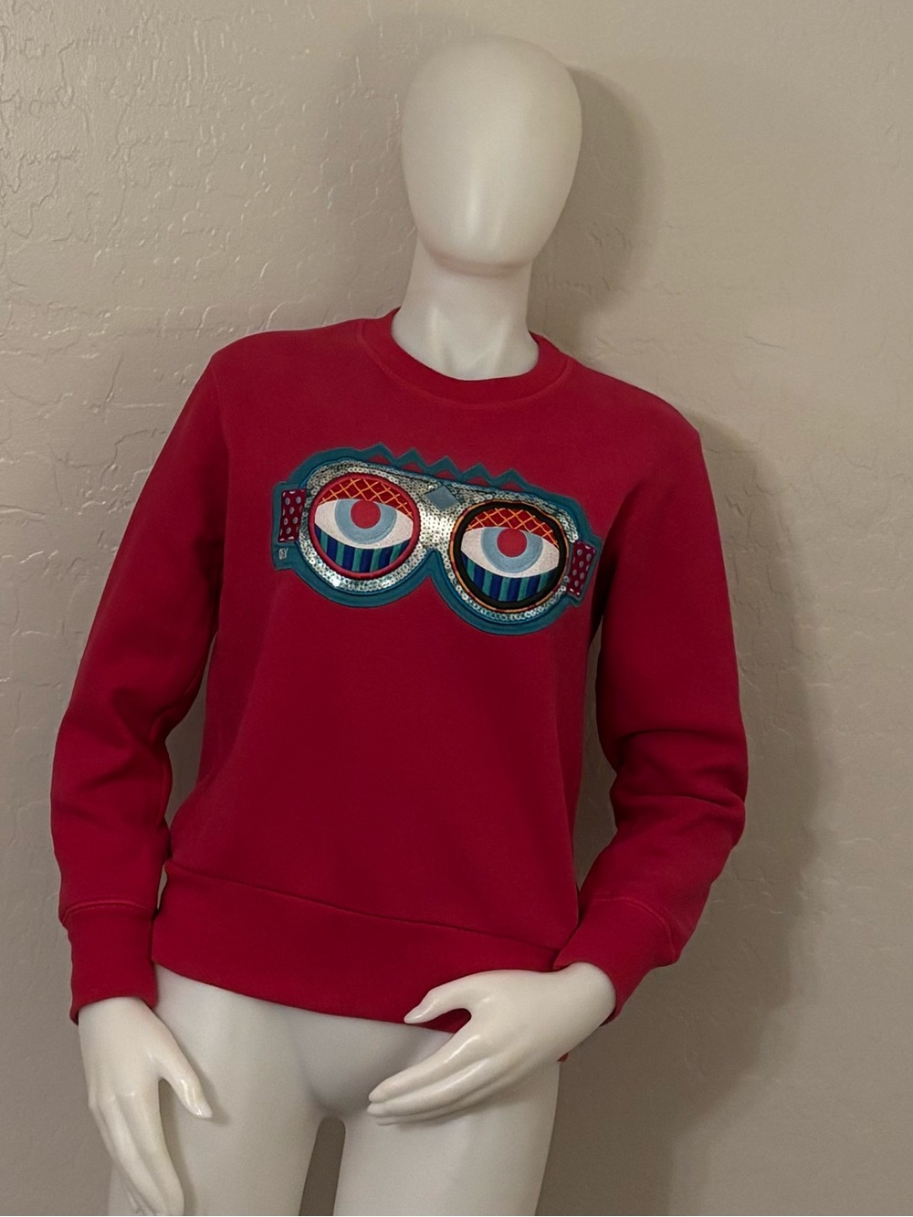 MCM X Craig & Karl 'Beyond Snowdome’ Sweatshirt Hot Pink Size Small